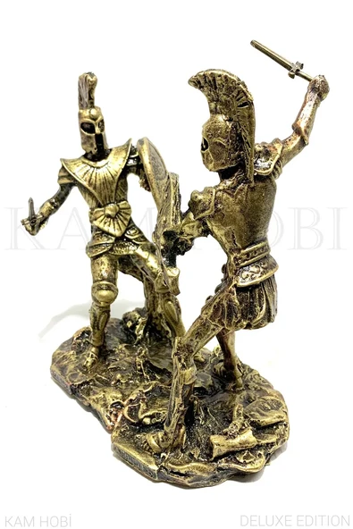 ACHİLLES & HECTOR HEYKEL17 CM 2'Lİ SAVAŞÇI - 4