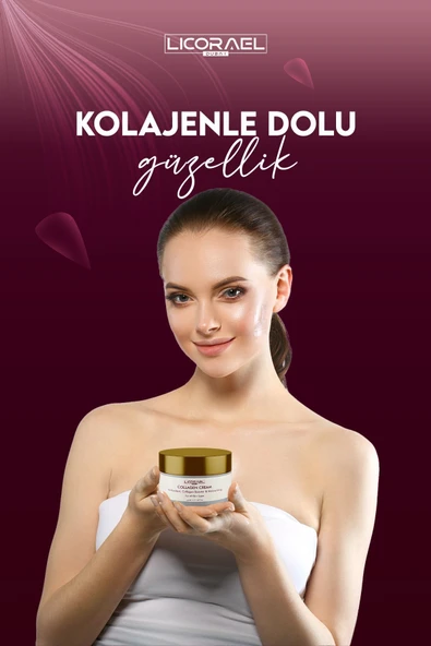 Collagen Cream Kırışıklık Karşıtı Günlük Bakım Kremi 50ml - 3