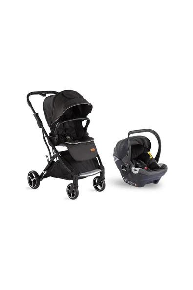 KRAFT LİMA WB SİYAH TRAVEL SİSTEM BEBEK ARABASI