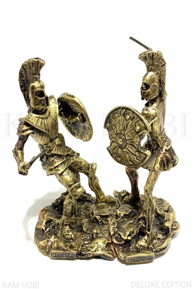 ACHİLLES & HECTOR HEYKEL17 CM 2'Lİ SAVAŞÇI