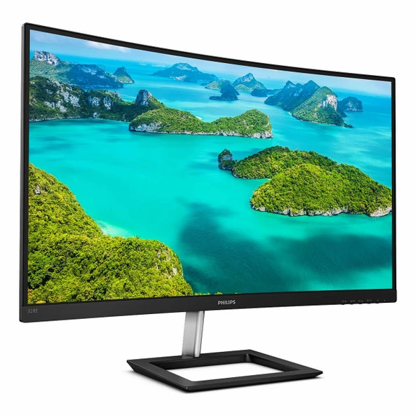 Philips 328E1CA 31.5" 60Hz 4Ms HDMI+DP UHD Adaptive-Sync VA Curved Vesa Monitör - Resim 2