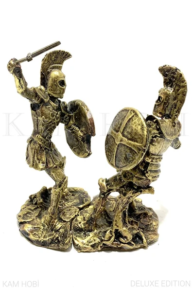 ACHİLLES & HECTOR HEYKEL17 CM 2'Lİ SAVAŞÇI - 5