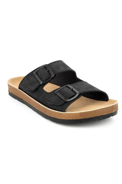 Muya Allen 31330-001 Anatomik Taban Erkek Terlik Siyah 40-45