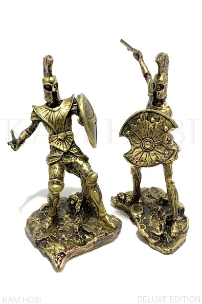 ACHİLLES & HECTOR HEYKEL17 CM 2'Lİ SAVAŞÇI - 2