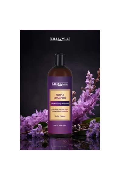Licorael Dubai Turunculaşma Karşıtı Mor Şampuan 400ml - 3