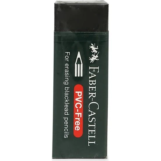 Faber Castell Büyük Boy No: 20 Pvc Free SİYAH Silgi 1 Adet 7089/20 - 2