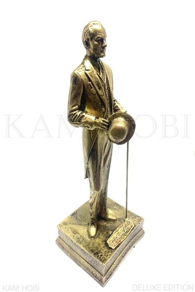ATATÜRK BASTONLU HEYKEL 26CM - 2