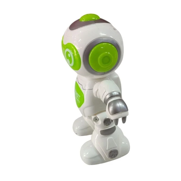 Uzaktan Kumandalı Işıklı Müzikli Dans Eden Akıllı Robot - Yeşil - 4