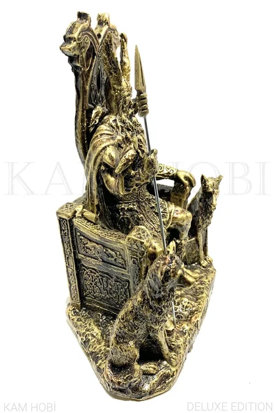 ODİN TAHT'LI HEYKEL 25CM - 3