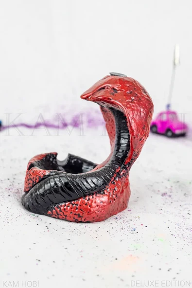 KOBRA YILAN GERİYE AKIŞ TÜTSÜLÜK VE KÜLLÜK 10CM - 3