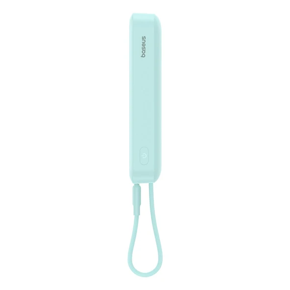 Baseus Magnetic Mini Wireless Fast Charge Power Bank iP Edition 10000mAh 20W Peppermint Blue（With Simple Series Charging Cable Type-C to Type-C (20V/3A) 30cm White) - 4