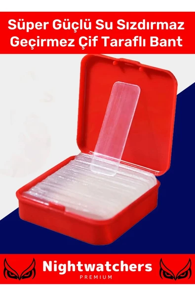 Deluxe Süper Güçlü Yapışkan Kolay Çıkarılabilir Çok Amaçlı 60 Parça Çift Taraflı Şeffaf Bant 4 Adet - 2