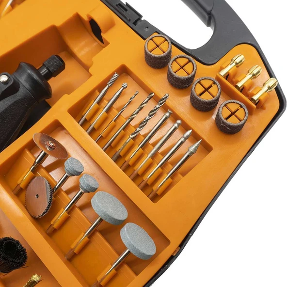 Mini Taşlama Gravür Makinası Hobi Seti 300 Parça BN5 PT3601 - 6
