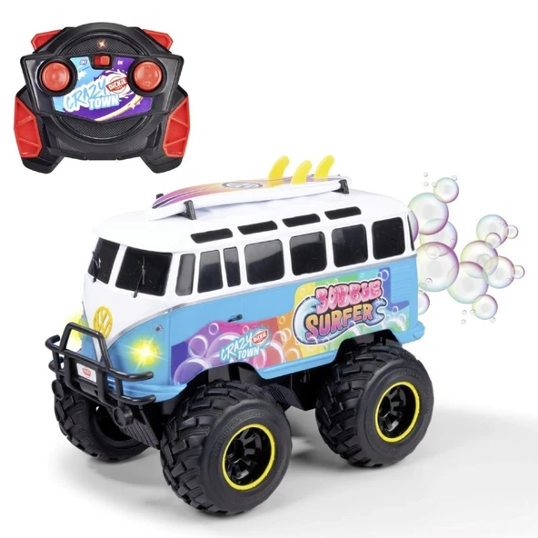 Dickie 1:20 Rc Volkswagen T1 Bubble Bus 2.4 Ghz 6 km/s  Işıklı Usb Şarj 30 Cm - 2