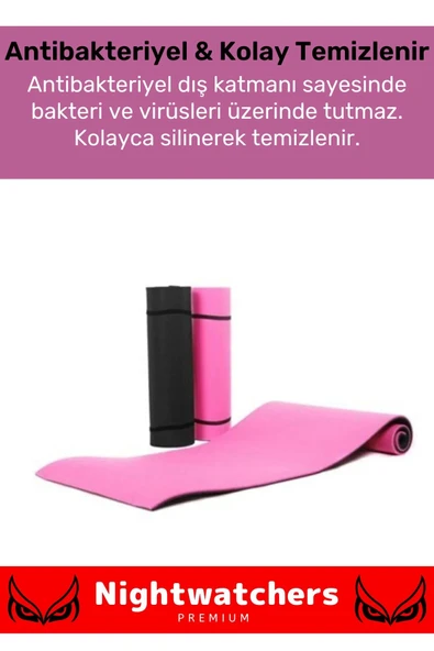 Premium Su Geçirmez Konforlu Taşıma Askılı Çift Taraflı Zemin Çadır Uyku Kamp Matı Yer Minderi 10mm - 6