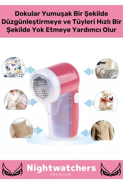 Deluze Taşınabilir Tiftik Kazak Tüy Toz Alıcı Takım Elbise Halı Kıyafet Plli Tüy Temizleme Makinesi - 2
