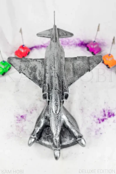 UÇAK PENÇELİ AYAK ÜSTÜNDE HEYKEL 32CM - Resim 8