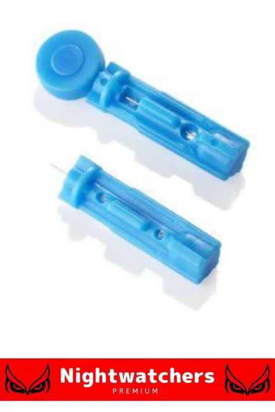 Profesyonel Tüm Kalemlerle Uyumlu Şeker Parmak Delme Hacamat 50 Adet Kalem İğnesi - 1 Kutu - 2