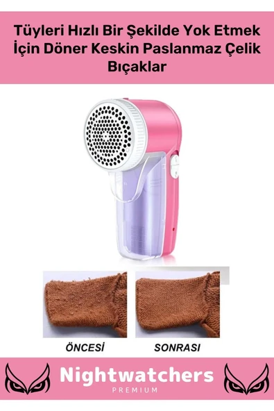 Deluxe Taşınabilir Tiftik Kazak Tüy Toz Alıcı Takım Elbise Halı Otomatik Tüy Temizleme Makinesi - 3