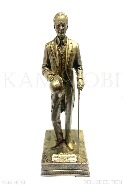 ATATÜRK BASTONLU HEYKEL 26CM
