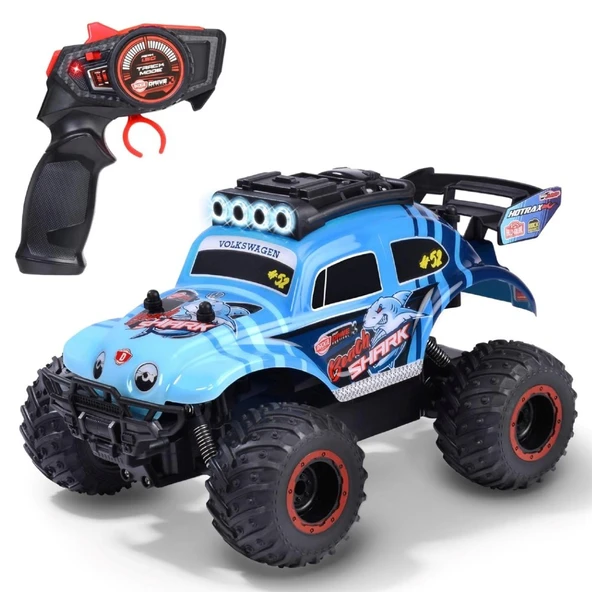 Dickie 1:18 Rc Volkswagen Beetle Baja Bug 2.4 Ghz 12 km/s  Işıklı ve Turbo Usb Şarj 26 Cm - 2