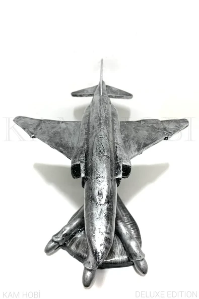 UÇAK PENÇELİ AYAK ÜSTÜNDE HEYKEL 32CM - Resim 2