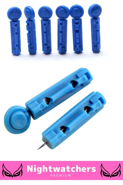 Profesyonel Tüm Kalemlerle Uyumlu Şeker Parmak Delme Hacamat 200 Adet Kalem İğnesi - 4 Kutu - 5