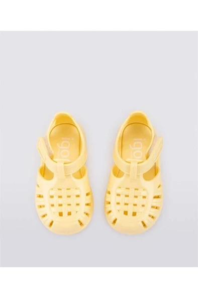 İgor S10311-228 TOBBY GLOSS Kız Çocuk Sandalet Sarı 19-28 - 4