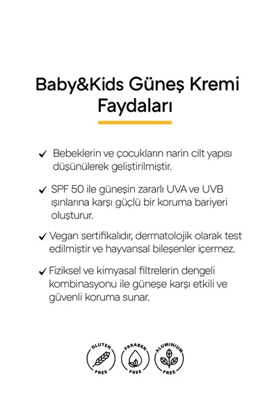 Clooe 2’li Set SPF 50 Güneş Kremi | Organik & Hipoalerjenik – Bebek ve Hassas Ciltler İçin – 50ML x 2 - 3
