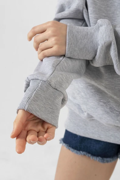 Lisa Alter Ego Grimelanj Kadın 3ip Kapşonlu Sweatshirt - Resim 6