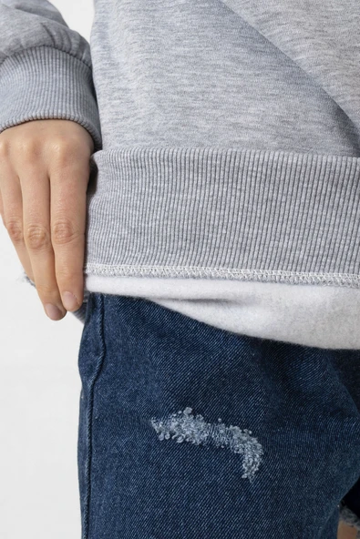 Lisa Alter Ego Grimelanj Kadın 3ip Kapşonlu Sweatshirt - Resim 7