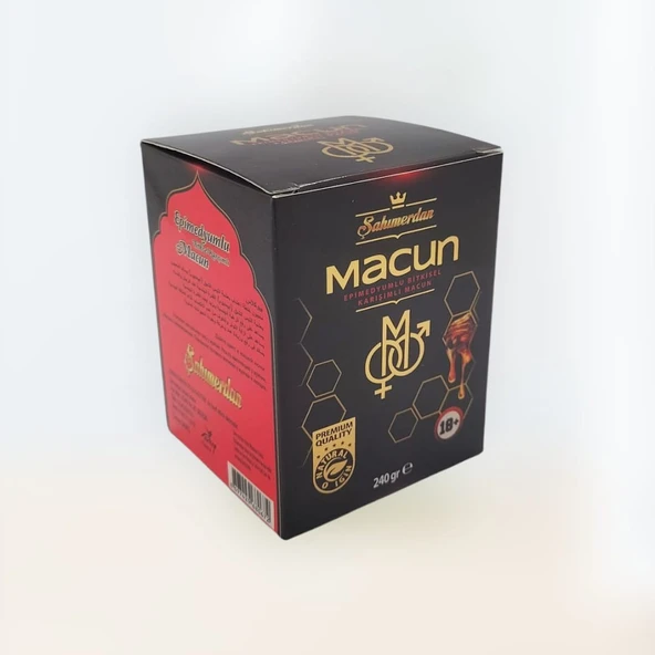 ŞAHIMERDAN MACUN 240 GR BALLI BİTKİSEL MACUN - 2