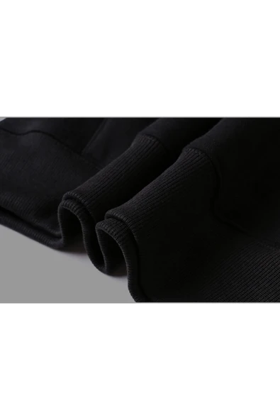 Jennie Mantra Siyah Çocuk 2ip Sweatshirt - 3