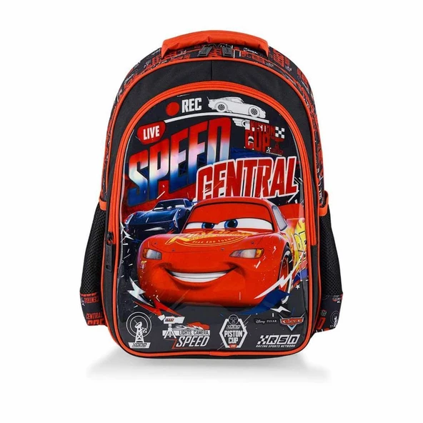 CARS ILKOKUL CANTASI DUE SPEED OTTO-48245 ürün görseli