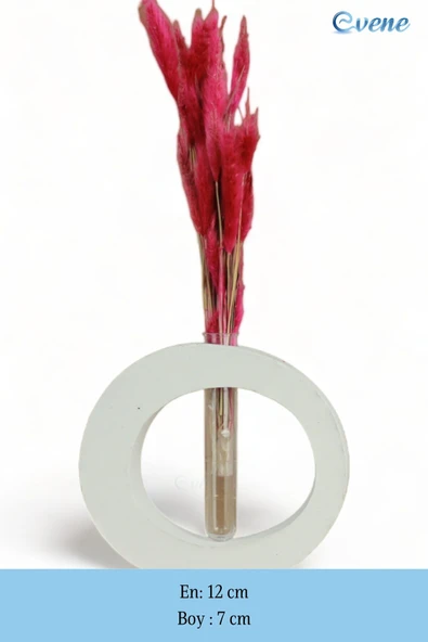 Vazo Küçük Vazo Masa Üstü Vazo Ev Dekorasyon Vazo Model 25 - Resim 7