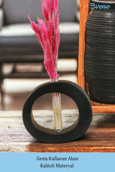 Vazo Küçük Vazo Masa Üstü Vazo Ev Dekorasyon Vazo Model 25 - Resim 3