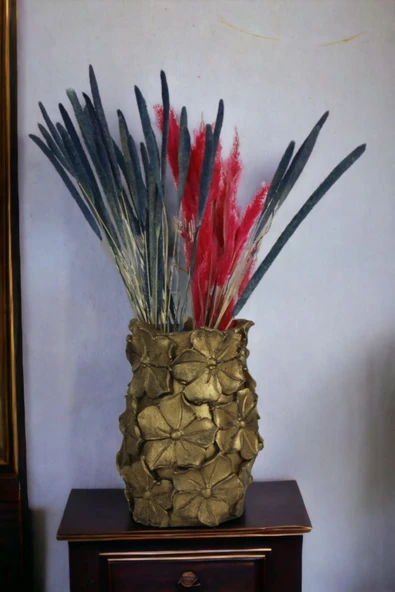 Dekoratif Vazo El Yapımı Model 16 - Resim 3