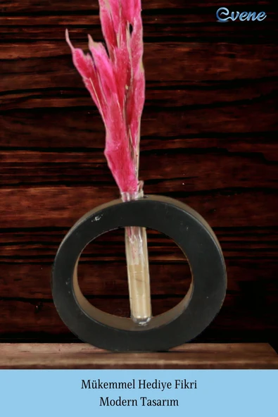 Vazo Küçük Vazo Masa Üstü Vazo Ev Dekorasyon Vazo Model 25 - Resim 4