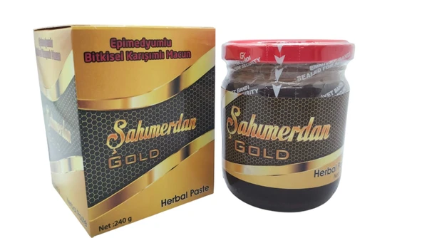 ŞAHIMERDAN MACUN 240 GR BALLI BİTKİSEL MACUN