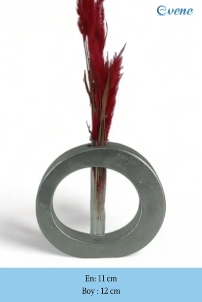 Vazo Küçük Vazo Masa Üstü Vazo Ev Dekorasyon Vazo Model 25 - Resim 12