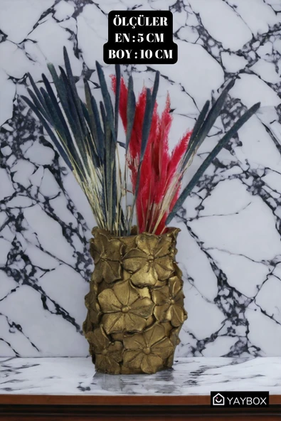 Dekoratif Vazo El Yapımı Model 16 - Resim 4