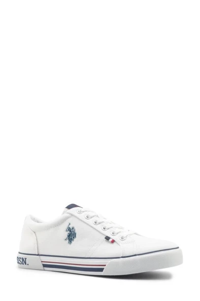 U.S.POLO ASSN TEOX 5FX BEYAZ COMFORT CASUAL GÜNLÜK SPOR AYAKKABISI - 4