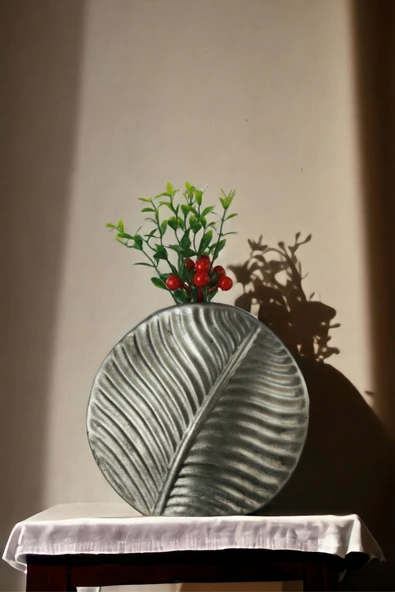 Dekoratif Vazo El Yapımı Altın Eskitme Model 29 ürün görseli 1