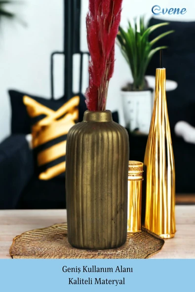 Vazo Küçük Vazo Masa Üstü Vazo Ev Dekorasyon Vazo Model 22 - Resim 8