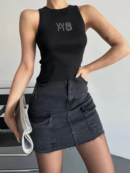 Vang taşlı atlet 084 - 2