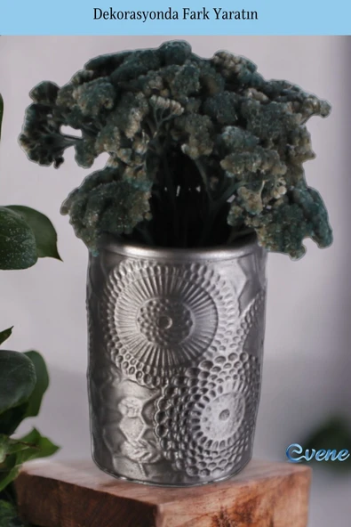 Vazo Küçük Vazo Masa Üstü Vazo Ev Dekorasyon Vazo Model 43 - Resim 4