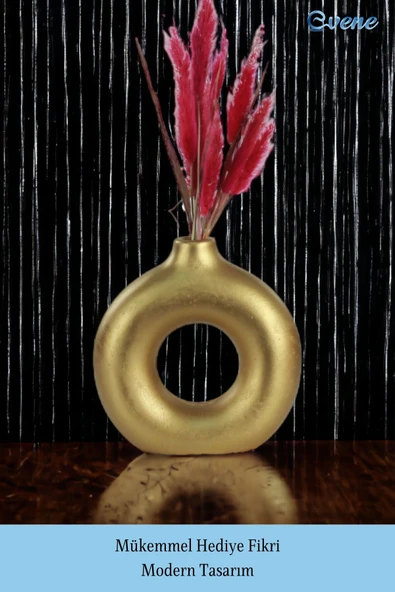 Vazo Küçük Vazo Masa Üstü Vazo Ev Dekorasyon Vazo Model 23 - Resim 9