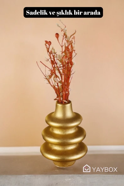 Dekoratif Vazo El Yapımı Gümüş Eskitme Renk Model 5 - Resim 10