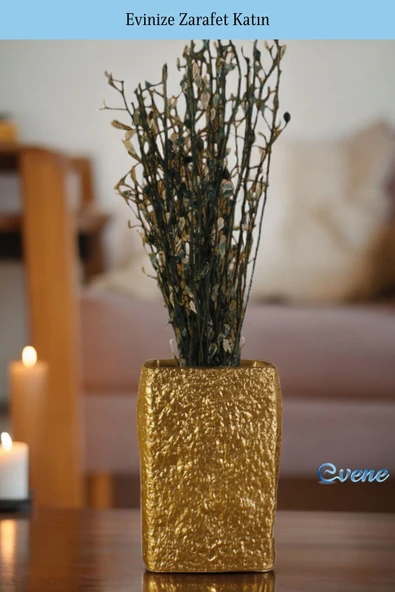 Vazo Küçük Vazo Masa Üstü Vazo Ev Dekorasyon Vazo Model 40 - Resim 3