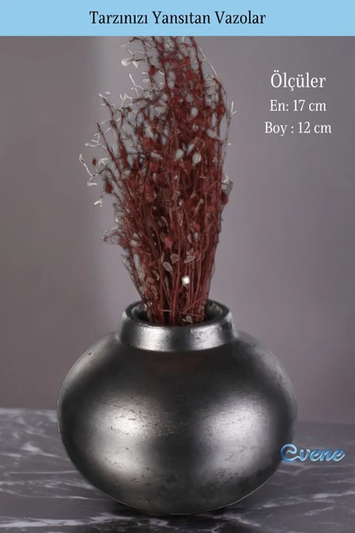 Vazo Küçük Vazo Masa Üstü Vazo Ev Dekorasyon Vazo Model 36 - Resim 2